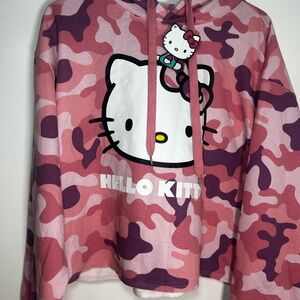 Hello Kitty Pink Camo Hoodie
